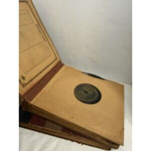 1930's Victor Decca Brunswick RCA Vocalion  12" 78 rpm 18 Records 2 Album Books